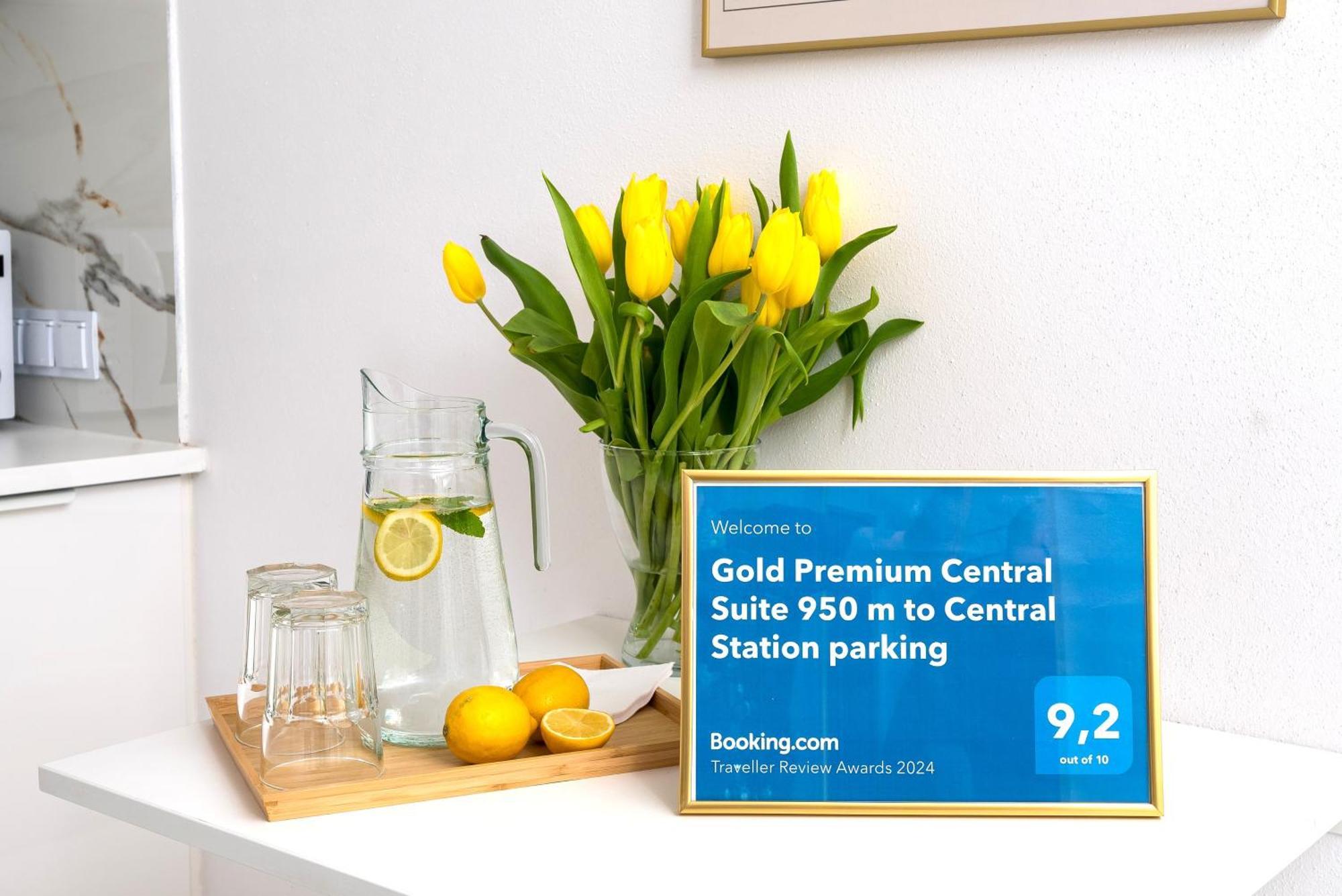 Gold Premium Central Suite 950 M To Central Station Parking Warsaw Exterior photo